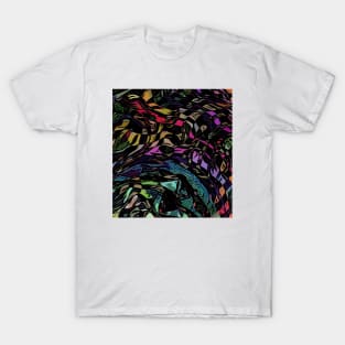 Abstract Cartoon Pattern Art Print Pattern Design T-Shirt